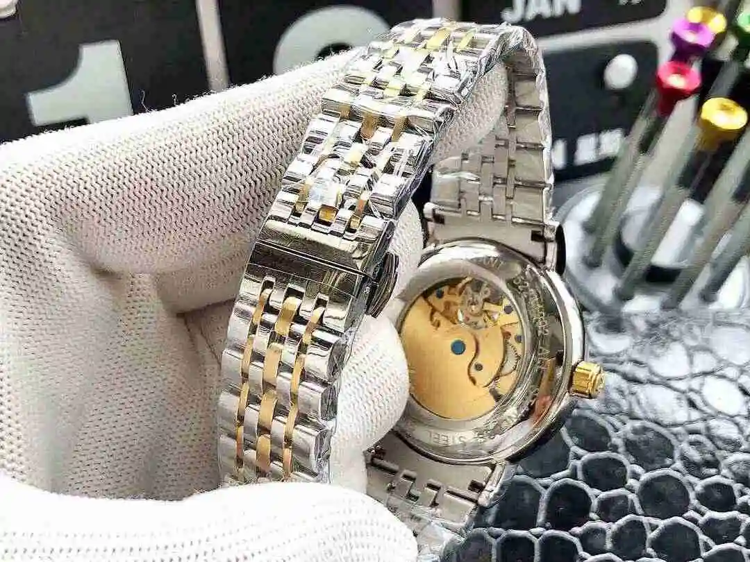 General Watches Omega Watch Men's Watch Paired with Original Fully Automatic Mechanical Movement Top Grade 316 Precision Steel Case with Mineral Super Strong Mirror Diameter 42mm KK ) view 2