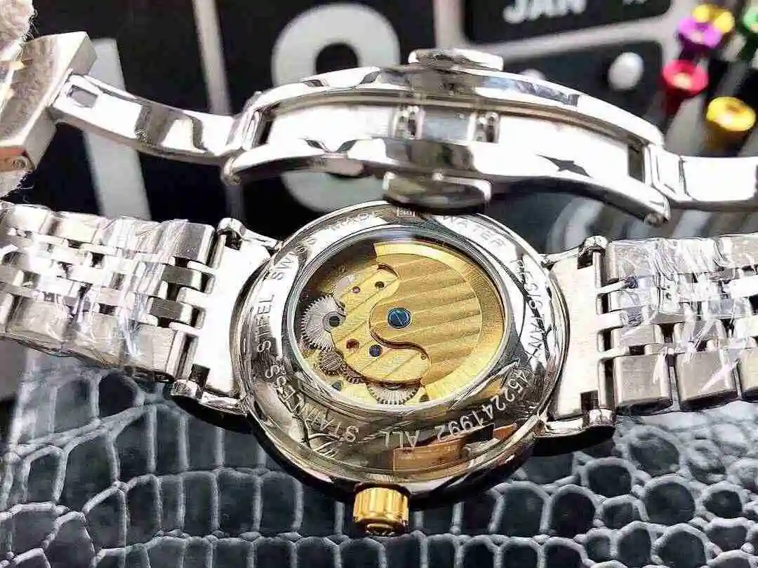 General Watches Omega Watch Men's Watch Paired with Original Fully Automatic Mechanical Movement Top Grade 316 Precision Steel Case with Mineral Super Strong Mirror Diameter 42mm KK ) view 4