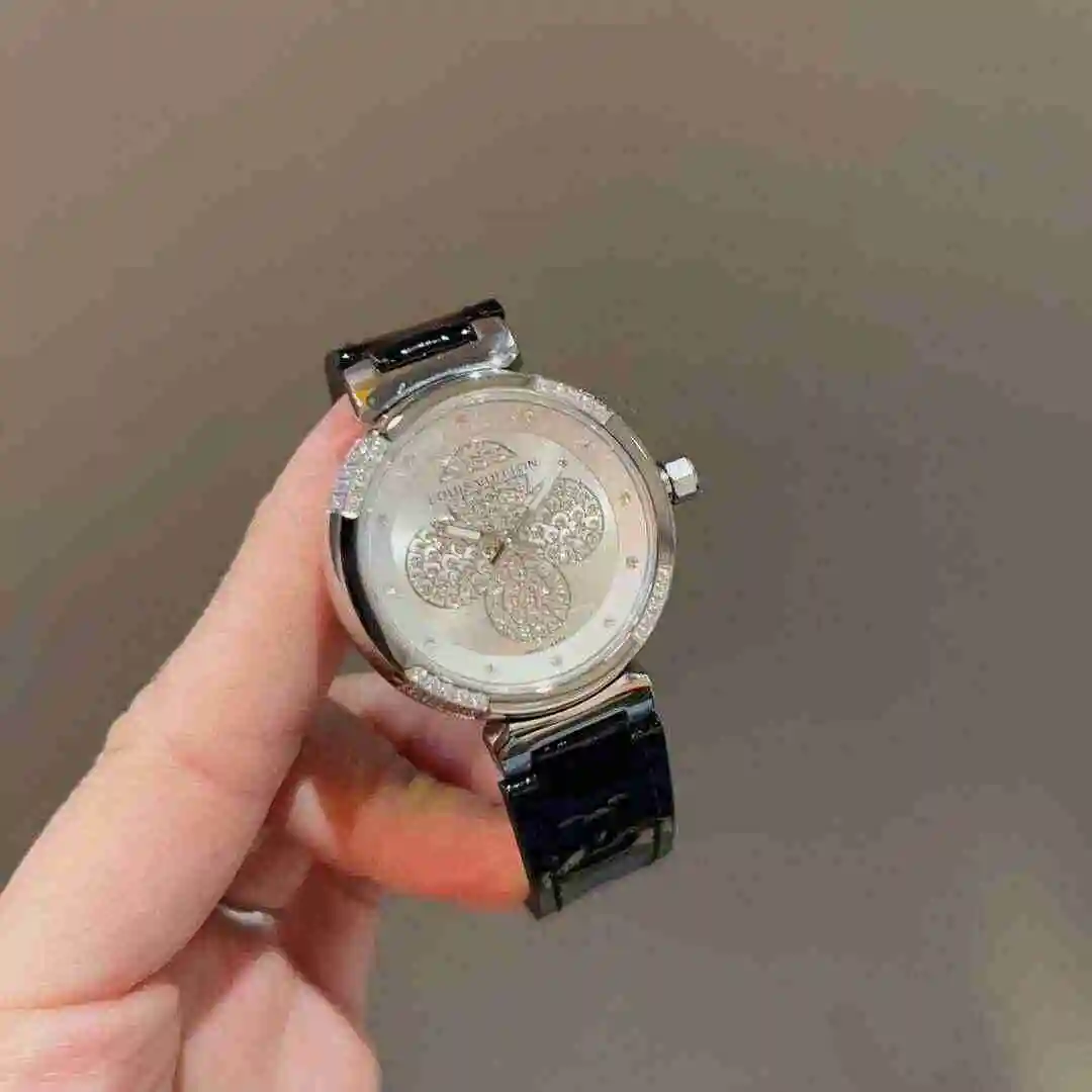 General Watches LV watch for women with original fully automatic mechanical movement, top grade 316 precision steel case with mineral super strong mirror diameter 33mm KK02550 4 view 3