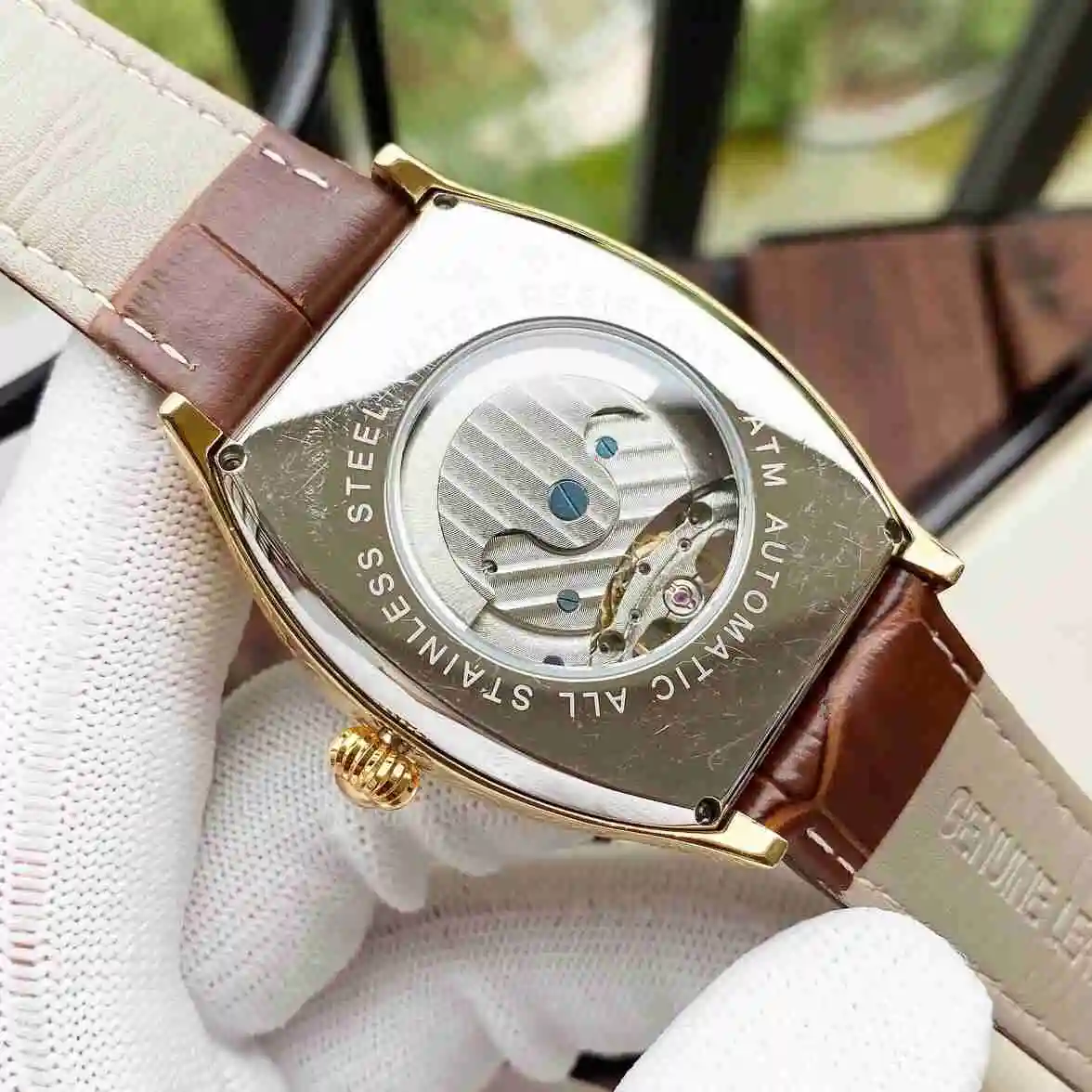 General Watches Vacheron Constantin Jiangshi Danton Watch Men's Watch Paired with Original Fully Automatic Mechanical Movement, Top Grade 316 Precision Steel Case with Mineral Super Strong Mirror Diameter 42mm KK05250 view 3