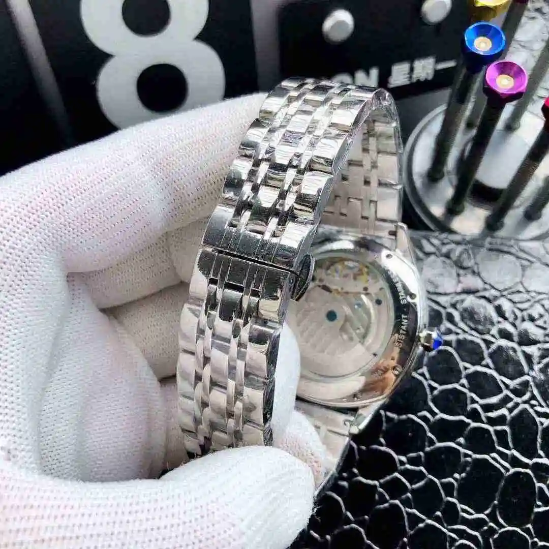 General Watches Cartier Watch Men's Watch Paired with Original Fully Automatic Mechanical Movement Top Grade 316 Precision Steel Case with Mineral Super Strong Mirror Diameter 42mm KK04950 1 view 2