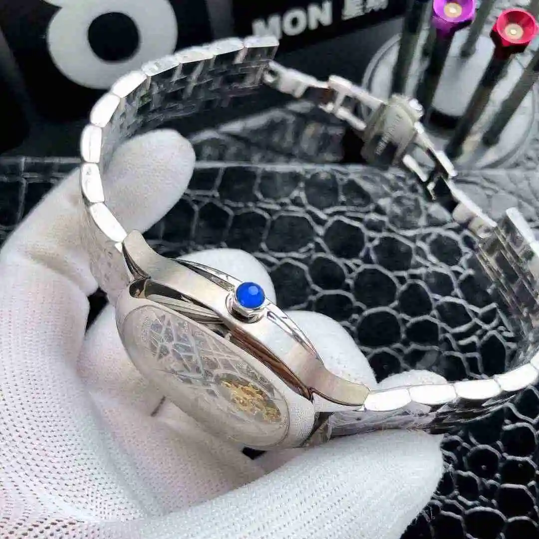 General Watches Cartier Watch Men's Watch Paired with Original Fully Automatic Mechanical Movement Top Grade 316 Precision Steel Case with Mineral Super Strong Mirror Diameter 42mm KK04950 1 view 4