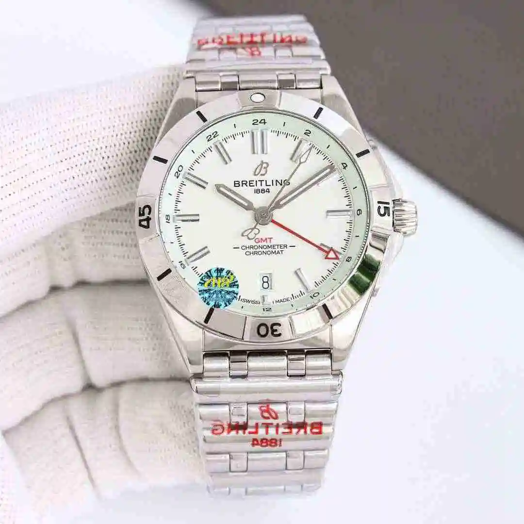 General Watches Breitling Watch Men's Watch Paired with Original Fully Automatic Mechanical Movement Top Grade 316 Precision Steel Case with Mineral Super Strong Mirror Diameter 40mm KK016500 view 6