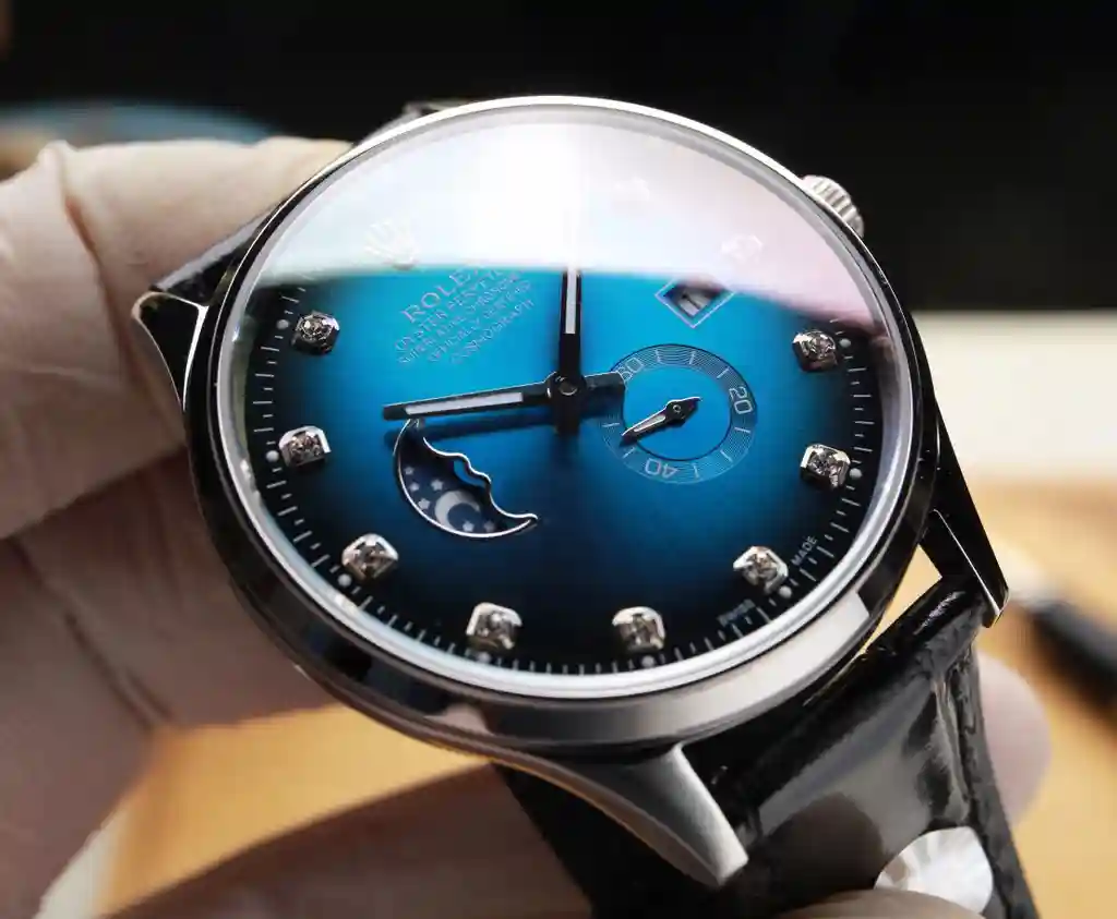General Watches Rolex watch men's watch with original fully automatic mechanical movement top 316 stainless steel case strap mineral super mirror diameter 39mm KK06350 4 view 8