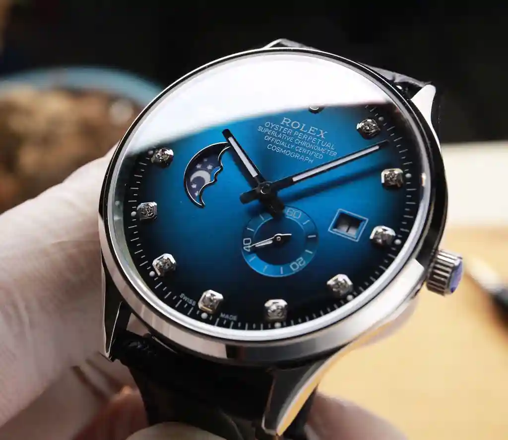 General Watches Rolex watch men's watch with original fully automatic mechanical movement top 316 stainless steel case strap mineral super mirror diameter 39mm KK06350 4 view 9