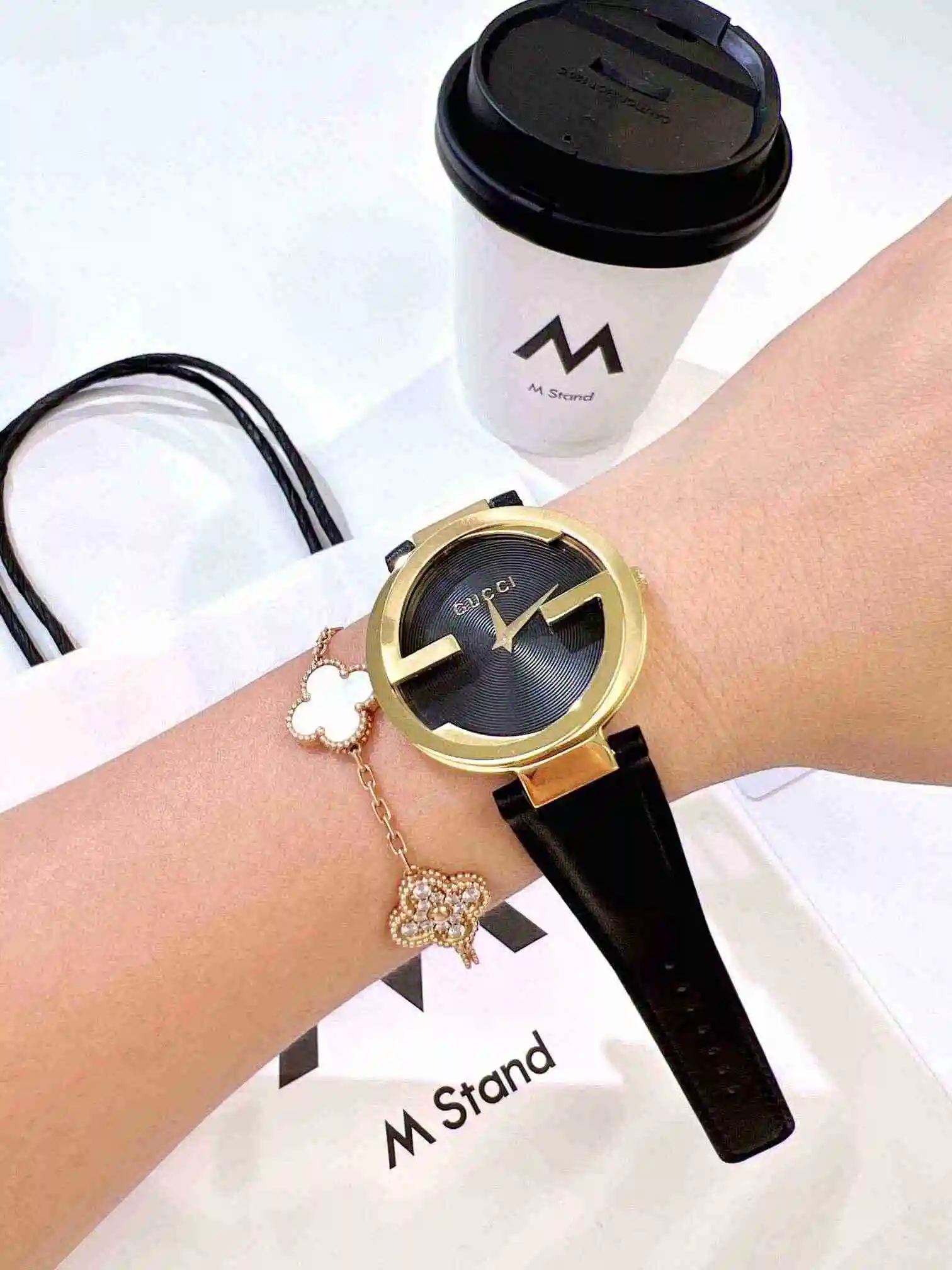 General Watches GUCCI Gucci Watch Women's Watch Paired with Original Fully Automatic Mechanical Movement Top Grade 316 Precision Steel Case with Mineral Super Strong Mirror Diameter 37mm KK03250 5 view 6