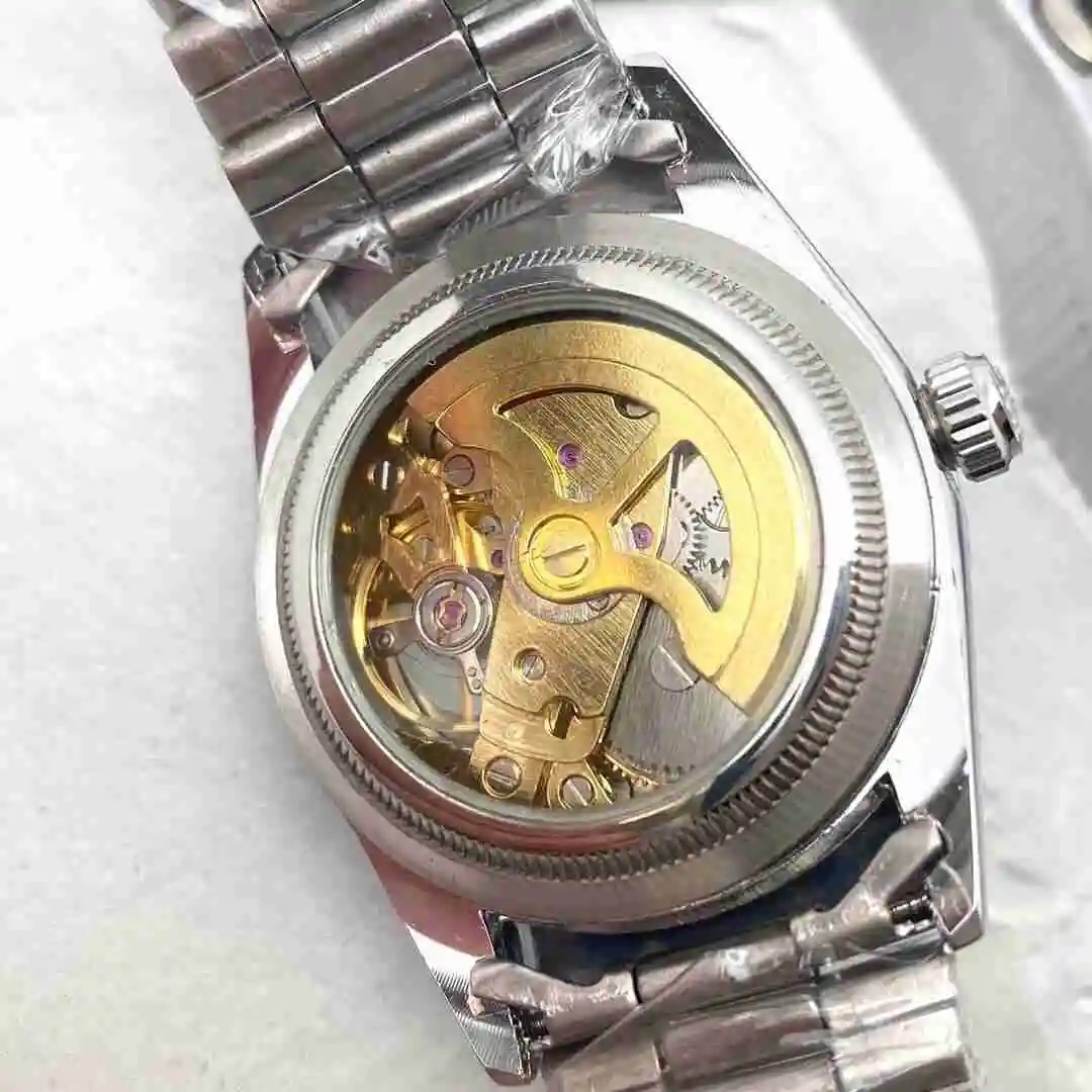 General Watches Rolex Watch Men's Watch Paired with Original Fully Automatic Mechanical Movement Top Grade 316 Precision Steel Case with Mineral Super Strong Mirror Diameter 35mm KK03150 view 3