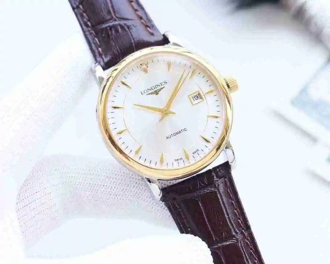 General Watches Longines Watch Men's Watch Paired with Original Fully Automatic Mechanical Movement Top Grade 316 Precision Steel Case with Mineral Super Strong Mirror Diameter 41mm KK04550 2 view 5