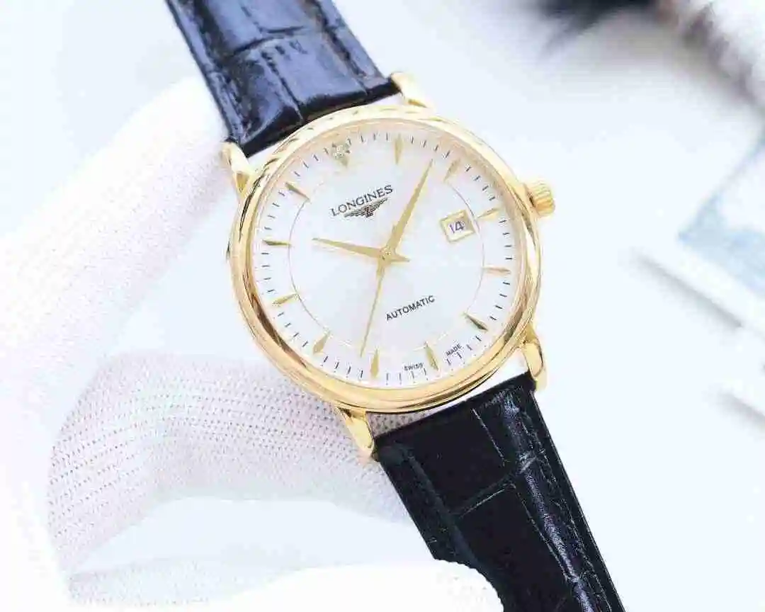 General Watches Longines Watch Men's Watch Paired with Original Fully Automatic Mechanical Movement Top Grade 316 Precision Steel Case with Mineral Super Strong Mirror Diameter 41mm KK04550 2 view 6
