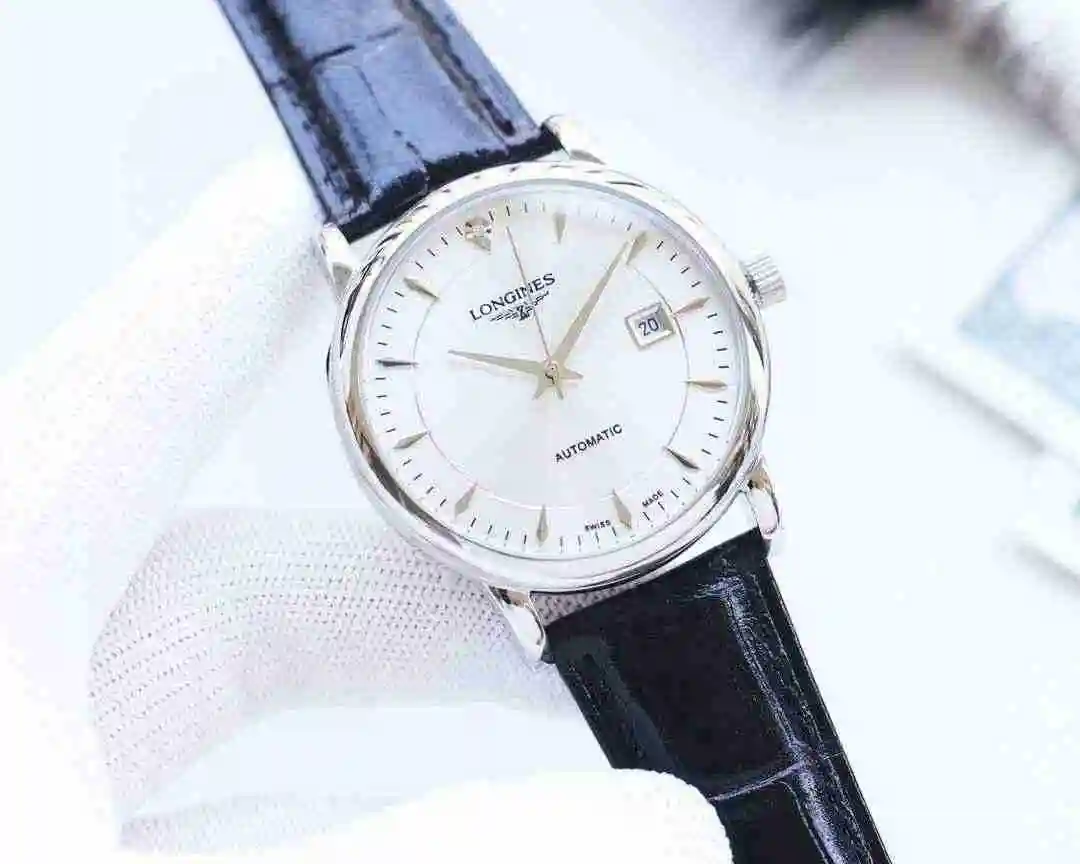 General Watches Longines Watch Men's Watch Paired with Original Fully Automatic Mechanical Movement Top Grade 316 Precision Steel Case with Mineral Super Strong Mirror Diameter 41mm KK04550 2 view 7