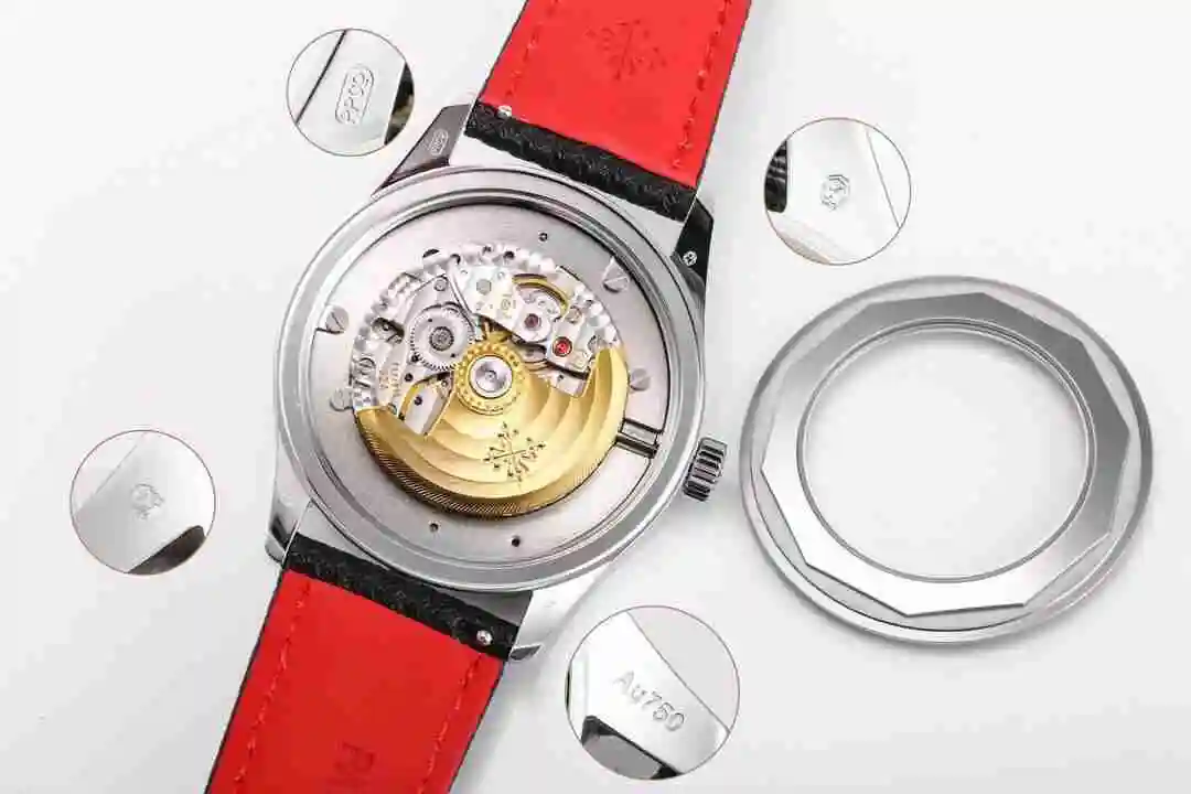 General Watches Patek Philippe Watch Men's Watch Paired with Original Fully Automatic Mechanical Movement Top Grade 316 Precision Steel Case Case with Mineral Super Strong Mirror Diameter 40mm KK011500 view 4
