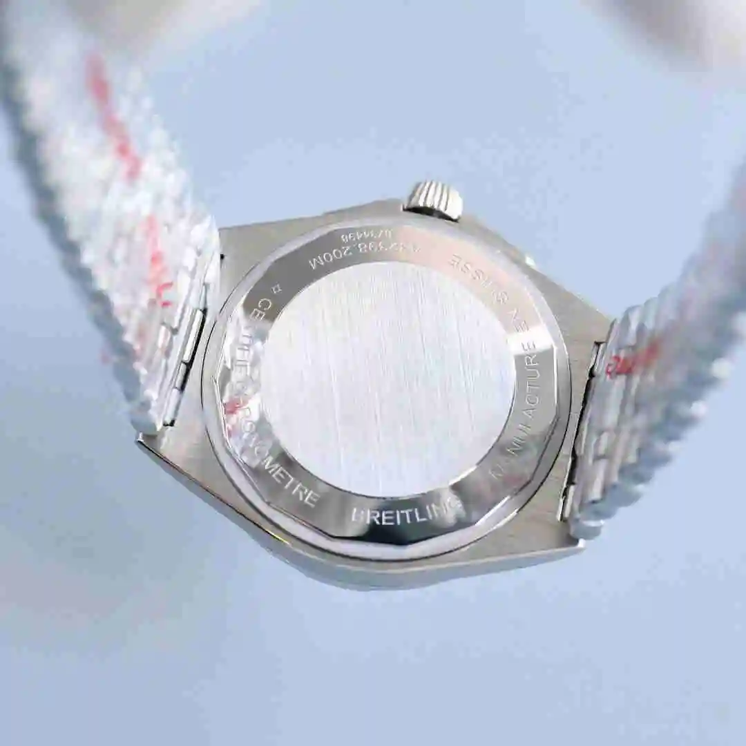 General Watches Breitling Watch Men's Watch Paired with Original Fully Automatic Mechanical Movement Top Grade 316 Precision Steel Case with Mineral Super Strong Mirror Diameter 40mm KK014500 view 3