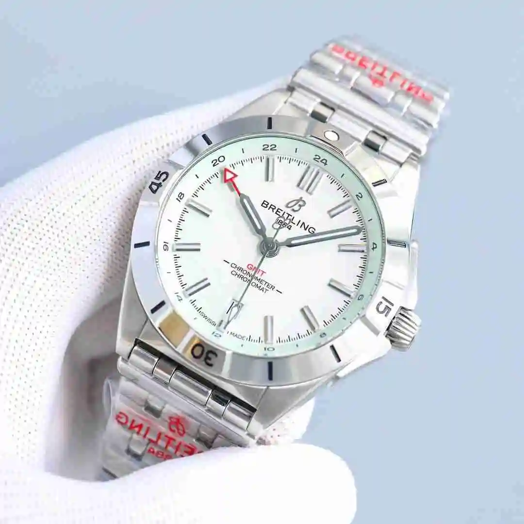 General Watches Breitling Watch Men's Watch Paired with Original Fully Automatic Mechanical Movement Top Grade 316 Precision Steel Case with Mineral Super Strong Mirror Diameter 40mm KK014500 view 5
