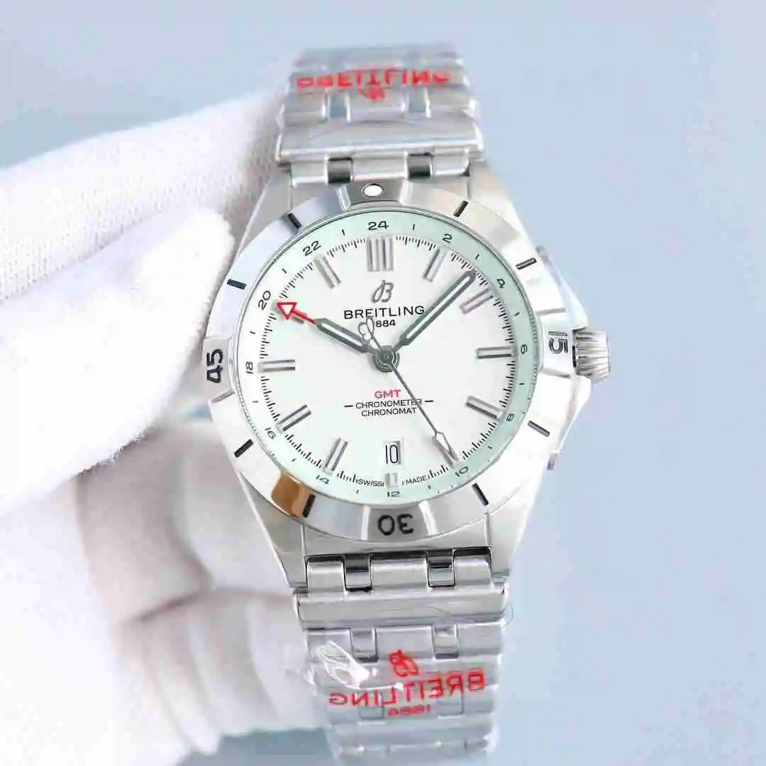 General Watches Breitling Watch Men's Watch Paired with Original Fully Automatic Mechanical Movement Top Grade 316 Precision Steel Case with Mineral Super Strong Mirror Diameter 40mm KK014500 view 7