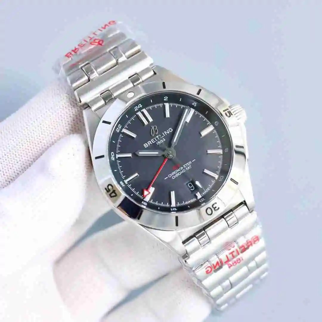 General Watches Breitling Watch Men's Watch Paired with Original Fully Automatic Mechanical Movement Top Grade 316 Precision Steel Case with Mineral Super Strong Mirror Diameter 40mm KK014500 view 9