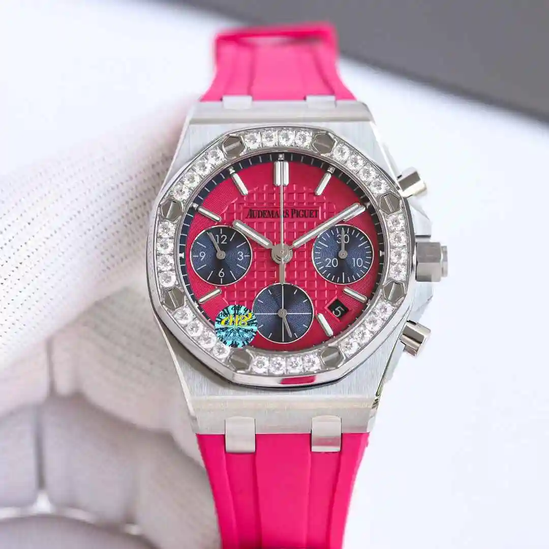 General Watches Audemars Piguet Aibi Royal Watch Women's Watch Paired with Original Fully Automatic Mechanical Movement Top Grade 316 Precision Steel Case Case with Mineral Super Strong Mirror Diameter 37mm kk view 7