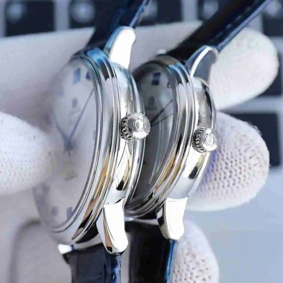 General Watches Omega Watch Couple Pair Watch Paired with Original Fully Automatic Mechanical Movement Top grade 316 Precision Steel Case Case with Mineral Super Strong Mirror Diameter Male 40cm Female 33cm KK05250 view 4