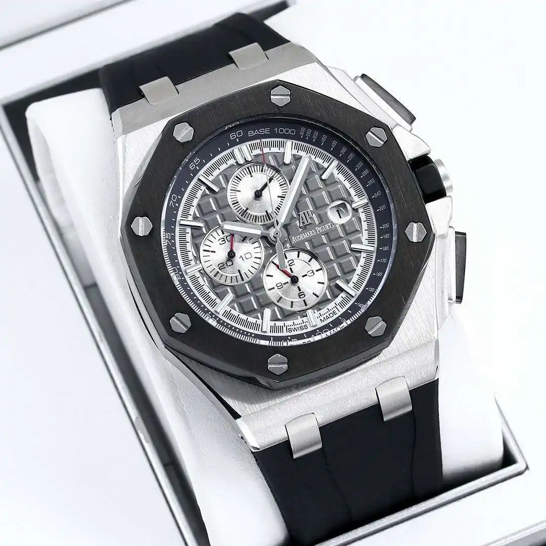 General Watches Watch, men's watch with original fully automatic mechanical movement, top-grade 316 stainless steel case and strap, mineral super mirror, diameter 42cm KK06050 2 view 6