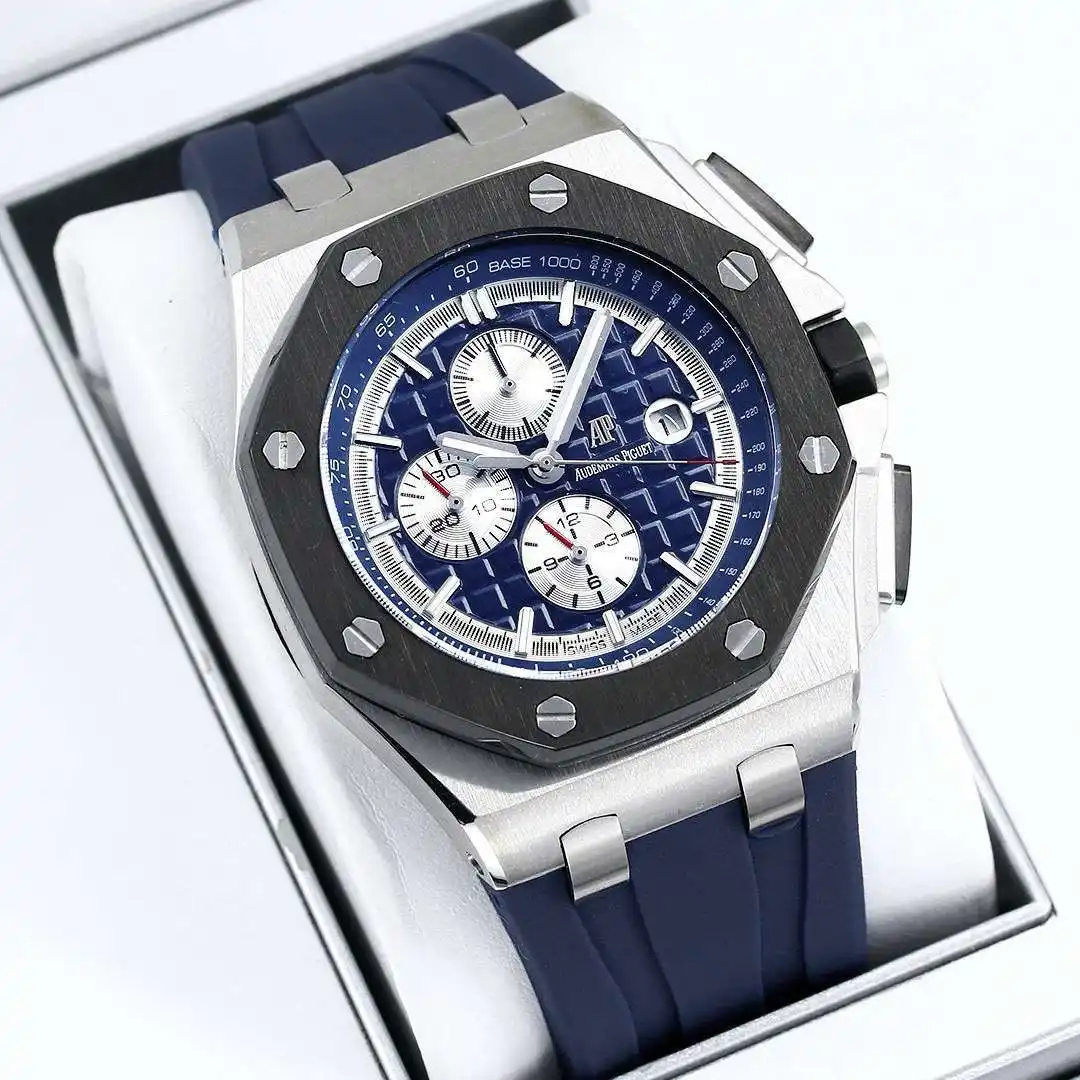 General Watches Watch, men's watch with original fully automatic mechanical movement, top-grade 316 stainless steel case and strap, mineral super mirror, diameter 42cm KK06050 2 view 8