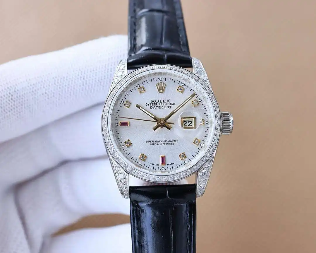 General Watches Watch, women's watch with original fully automatic mechanical movement, top 316 stainless steel case and strap, mineral super mirror, diameter 32cm KK07850 2 view 4