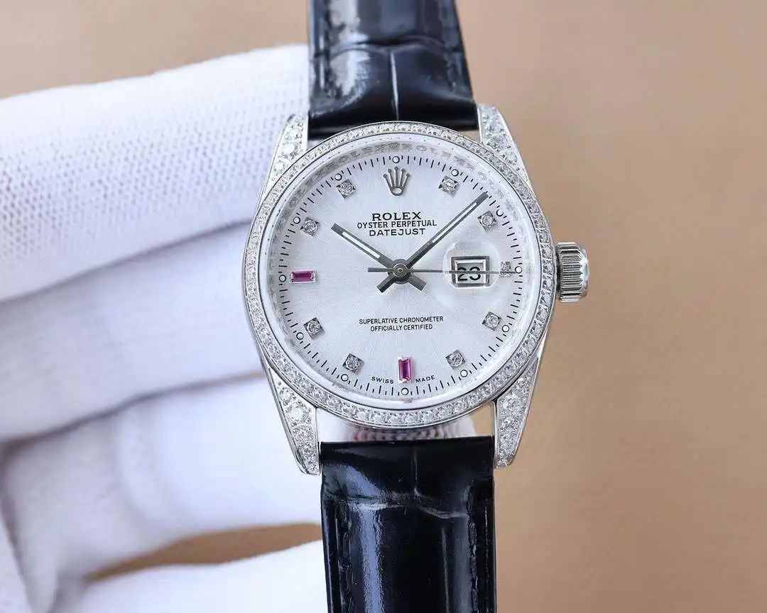 General Watches Watch, women's watch with original fully automatic mechanical movement, top 316 stainless steel case and strap, mineral super mirror, diameter 32cm KK07850 2 view 5