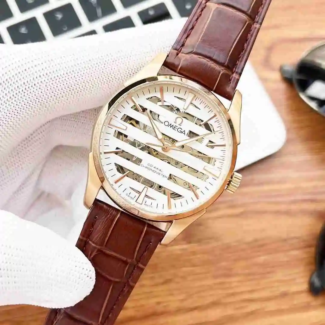 General Watches Omega Watch Men's Watch Paired with Original Fully Automatic Mechanical Movement Top Grade 316 Precision Steel Case with Mineral Super Strong Mirror Diameter 40mm KK04750 1 view 6