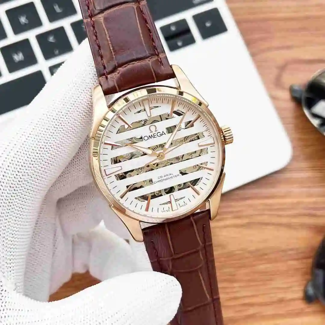 General Watches Omega Watch Men's Watch Paired with Original Fully Automatic Mechanical Movement Top Grade 316 Precision Steel Case with Mineral Super Strong Mirror Diameter 40mm KK04750 1 view 7