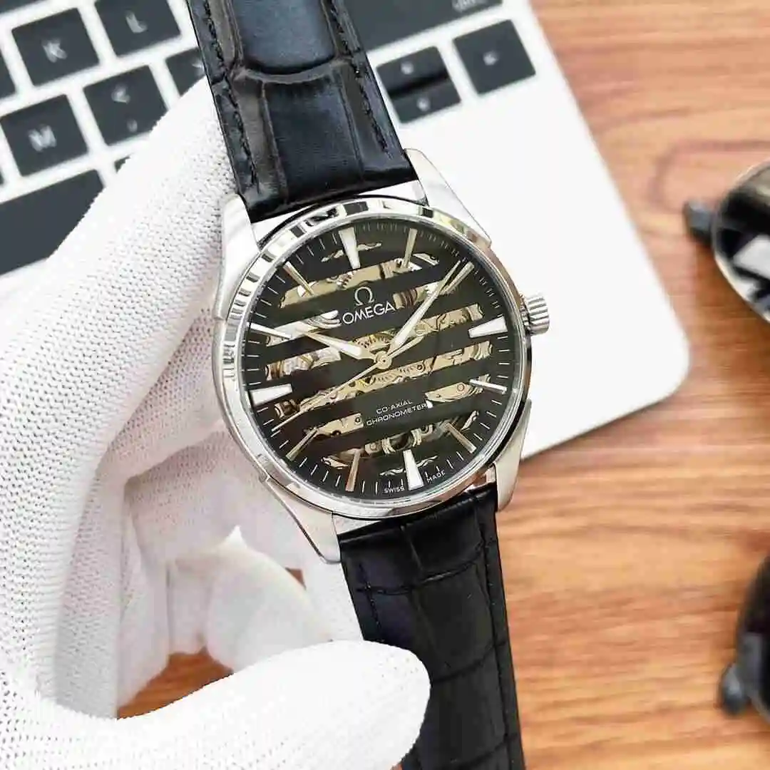 General Watches Omega Watch Men's Watch Paired with Original Fully Automatic Mechanical Movement Top Grade 316 Precision Steel Case with Mineral Super Strong Mirror Diameter 40mm KK04750 1 view 9