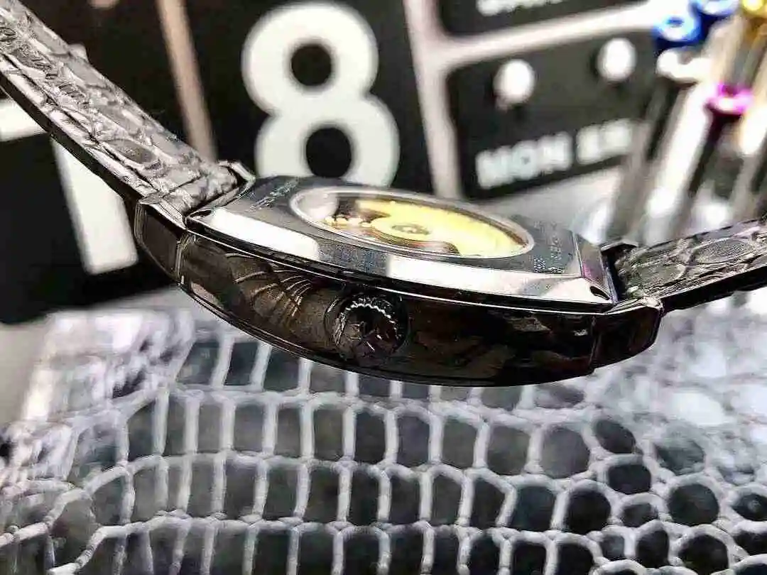 General Watches Vacheron Constantin Jiangshi Danton Watch Men's Watch Paired with Original Fully Automatic Mechanical Movement, Top Grade 316 Precision Steel Case with Mineral Super Strong Mirror Diameter 43mm KK04850 view 4