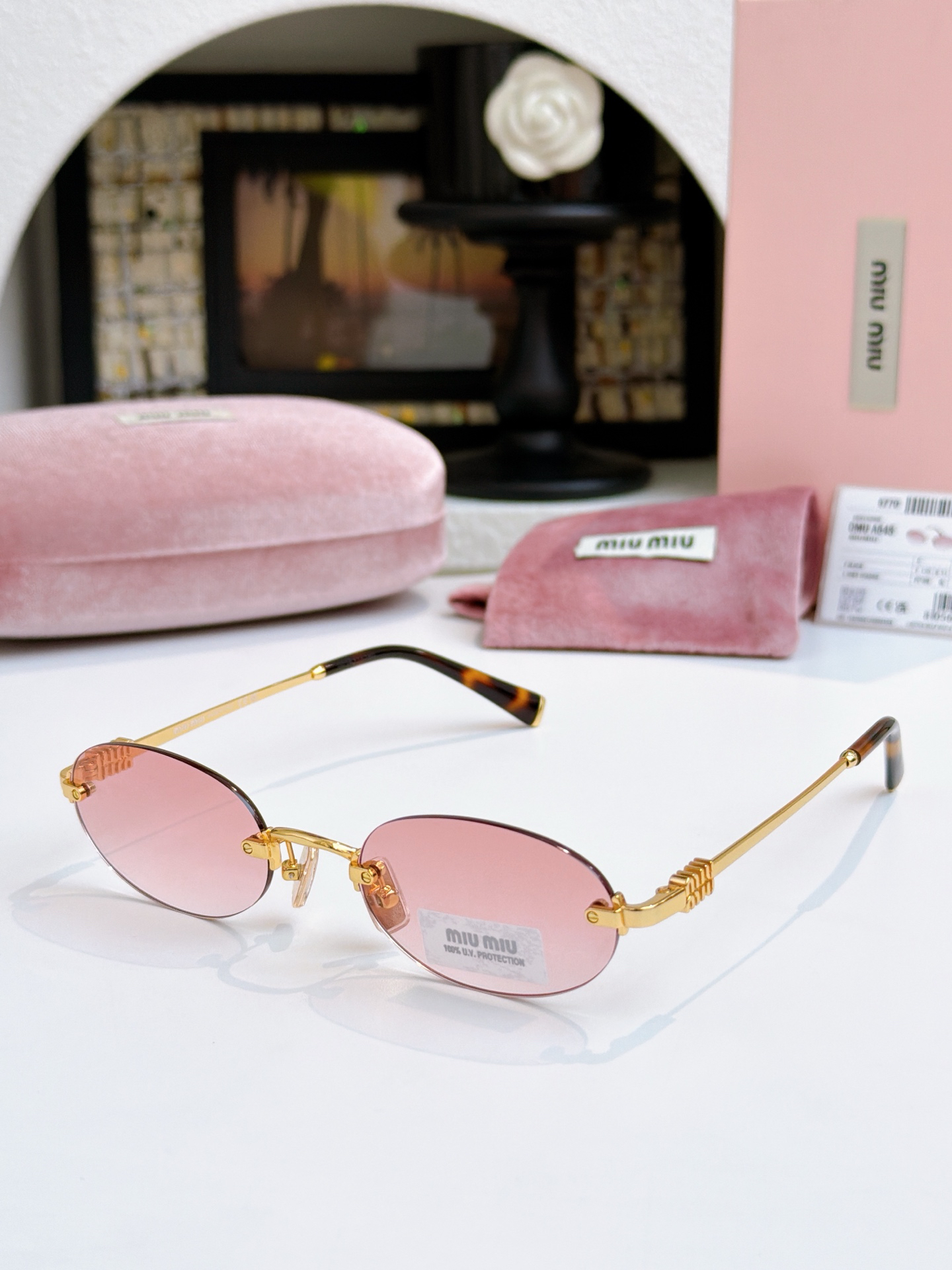 Miu Miu MIU MI EL:MUA54 Size 51-20-130 1308150 Sunglasses view 1