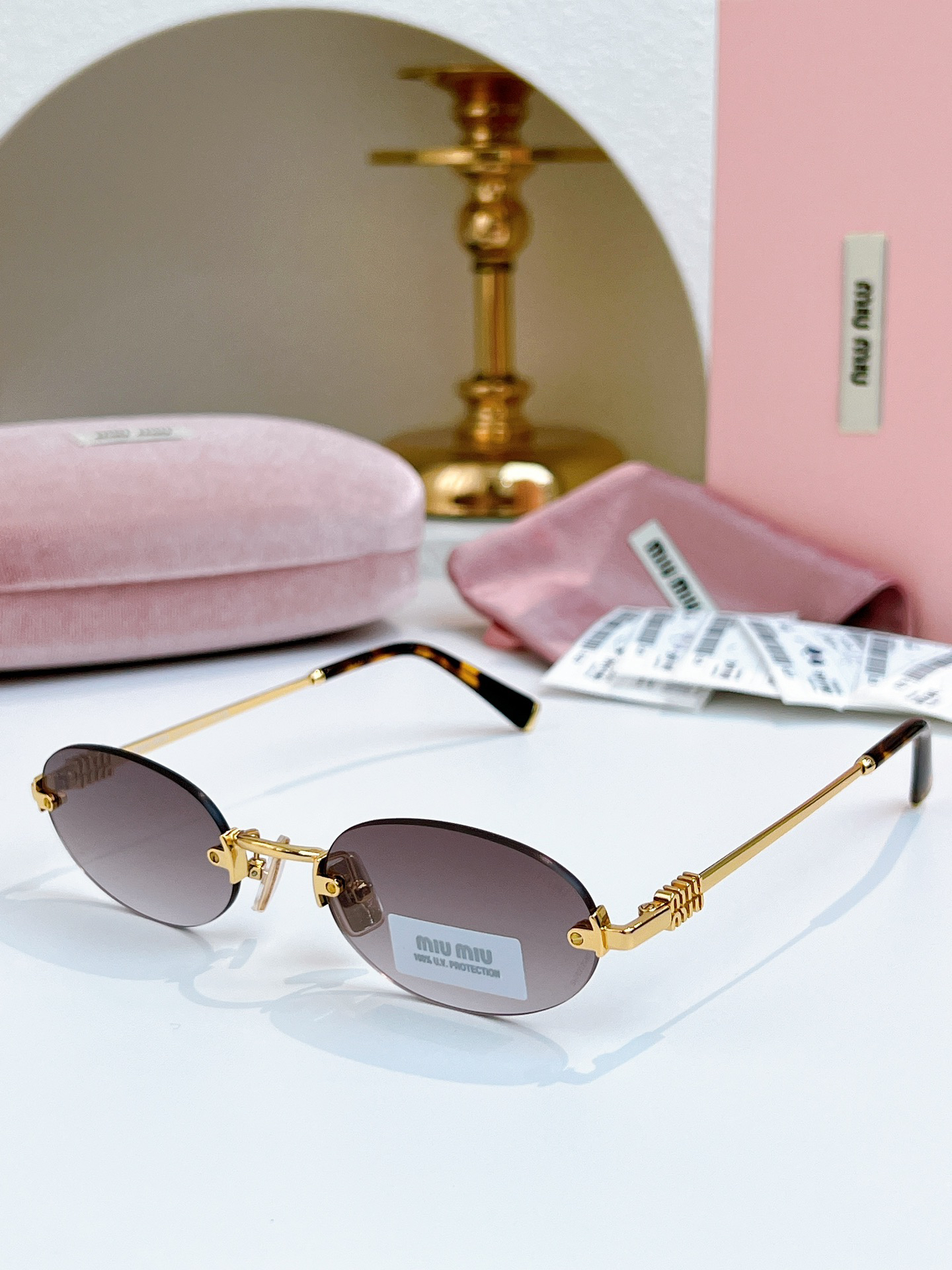 Miu Miu MIU MI EL:MUA54 Size 51-20-130 1308150 Sunglasses view 4