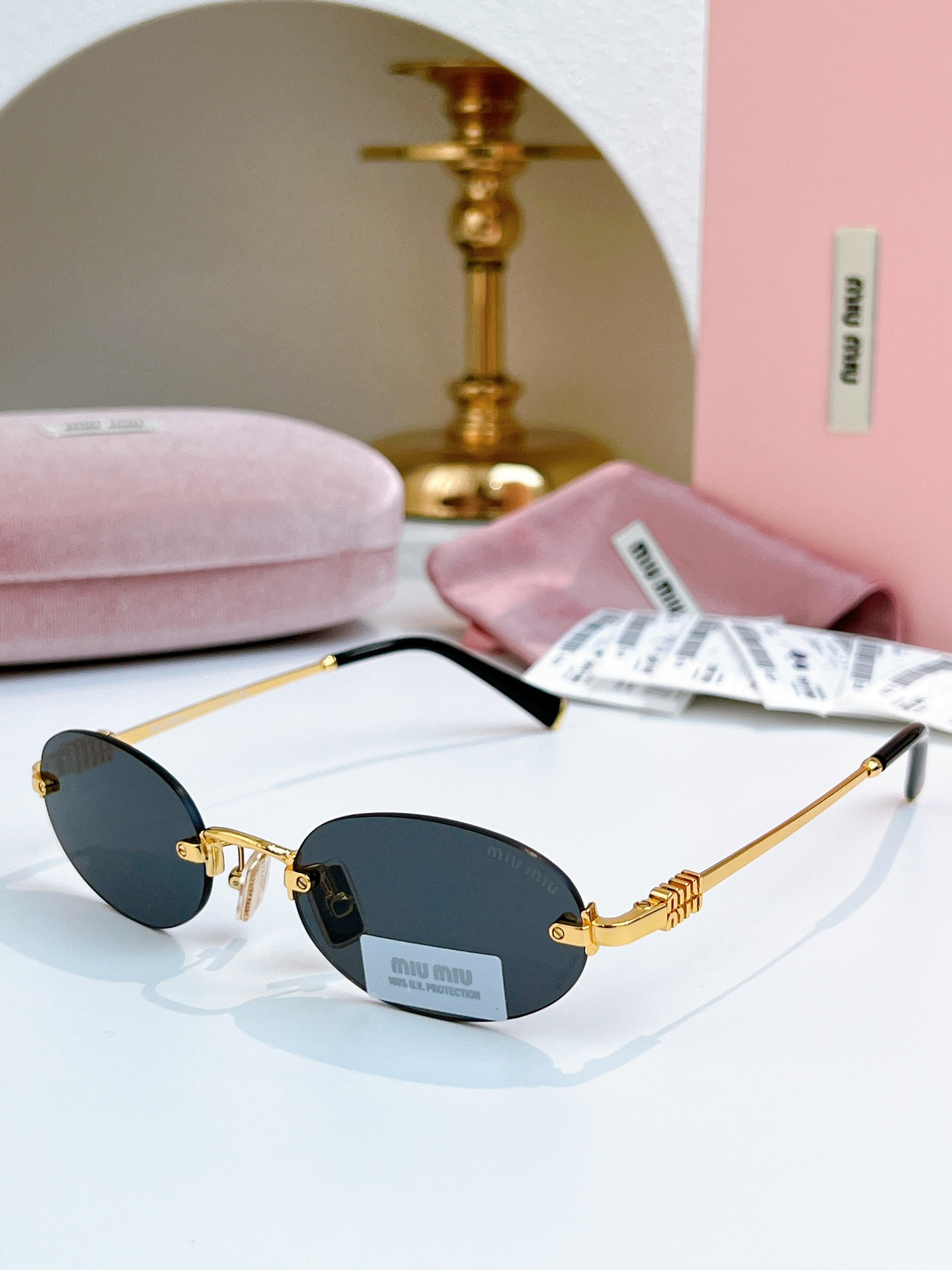 Miu Miu MIU MI EL:MUA54 Size 51-20-130 1308150 Sunglasses view 5