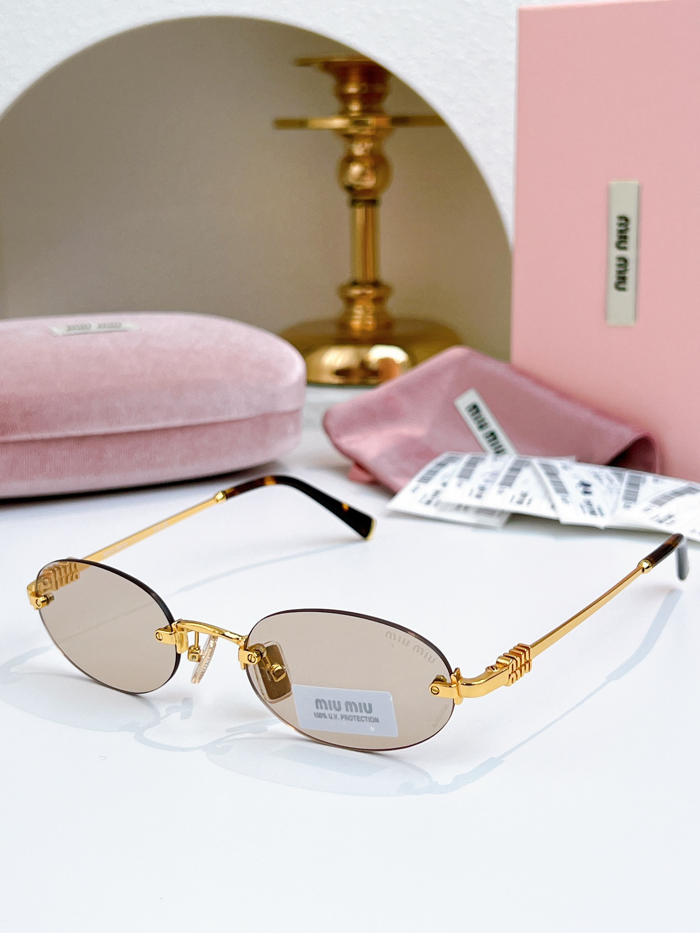 Miu Miu MIU MI EL:MUA54 Size 51-20-130 1308150 Sunglasses view 7