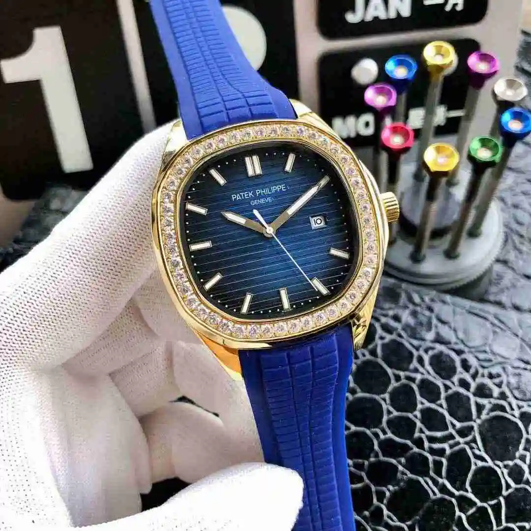 General Watches Patek Philippe Watch Men's Watch Paired with Original Fully Automatic Mechanical Movement Top Grade 316 Precision Steel Case Case with Mineral Super Strong Mirror Diameter 42mm KK04950 2 view 7