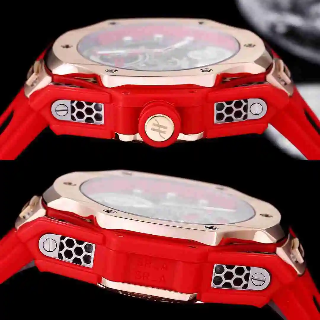 General Watches Hublot Yubo Watch Men's Watch Paired with Original Fully Automatic Mechanical Movement Top Grade 316 Precision Steel Case with Mineral Super Strong Mirror Diameter 44mm KK07500 1 view 4