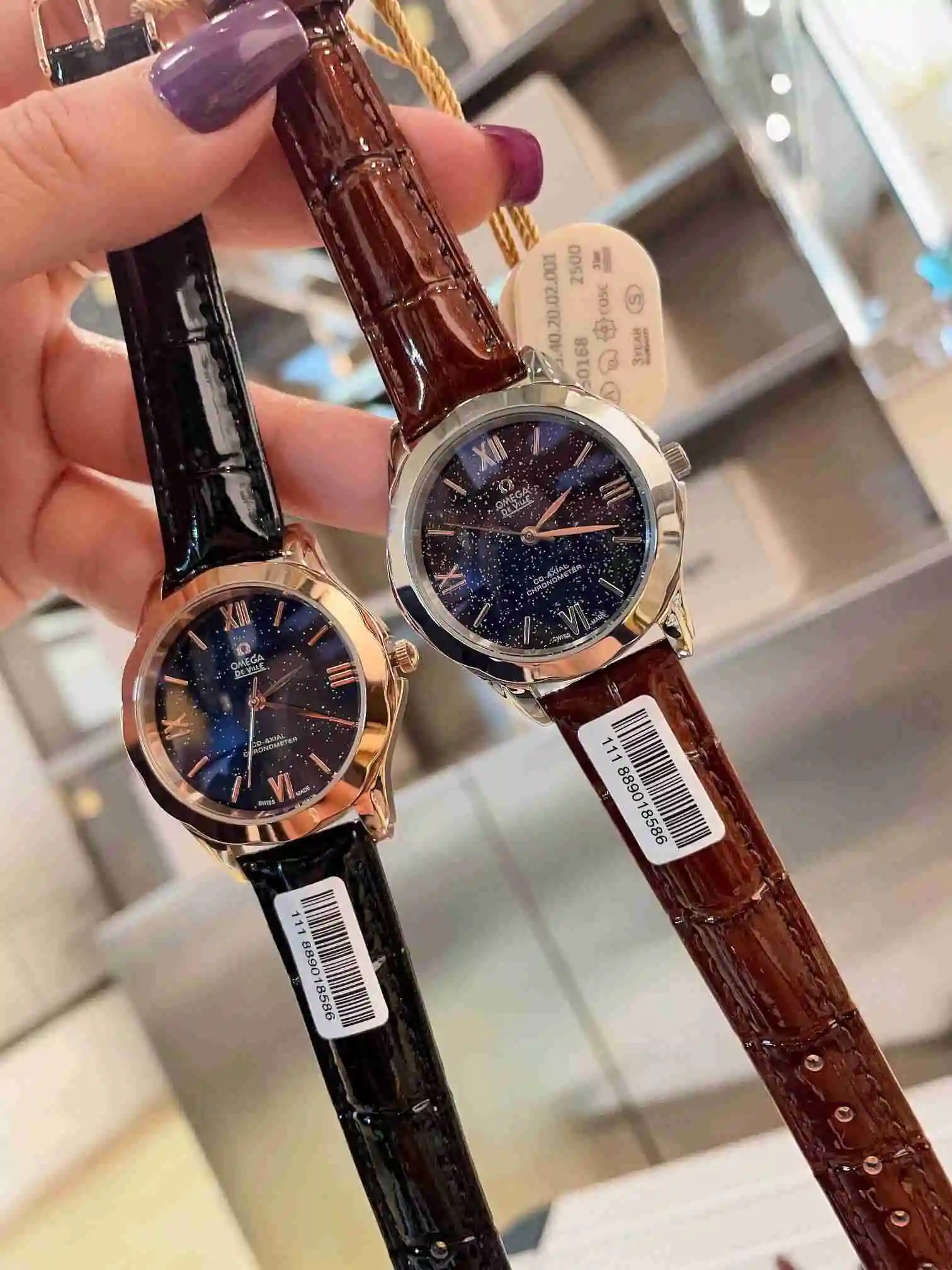 General Watches Omega Watch Women's Watch Paired with Original Fully Automatic Mechanical Movement Top Grade 316 Precision Steel Case with Mineral Super Strong Mirror Diameter 36cm KK02450 view 5