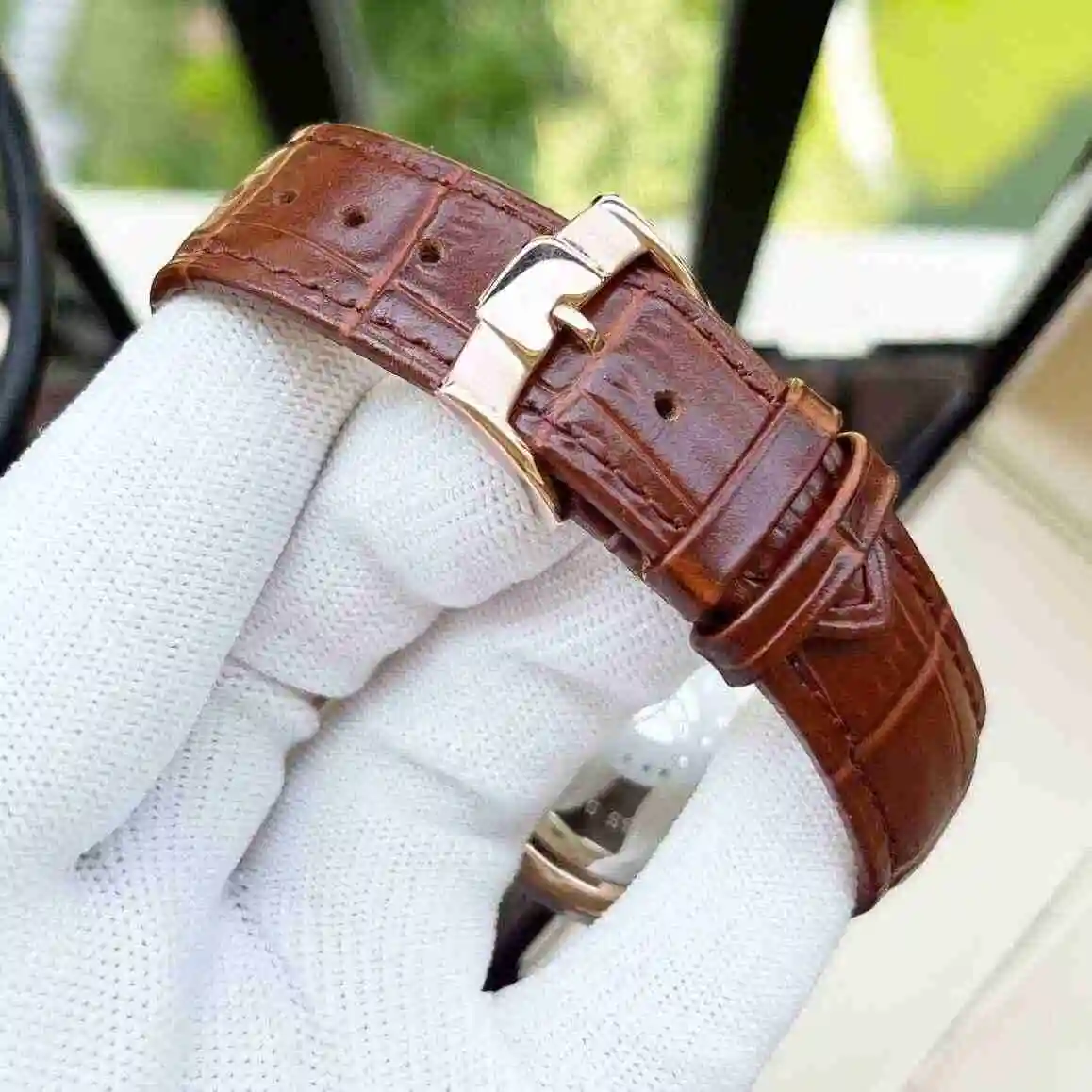 General Watches Omega Watch Couple Watch Paired with Original Fully Automatic Mechanical Movement Top Grade 316 Precision Steel Case with Mineral Super Strong Mirror Diameter Men's 40mm Women's 30mm KK view 2