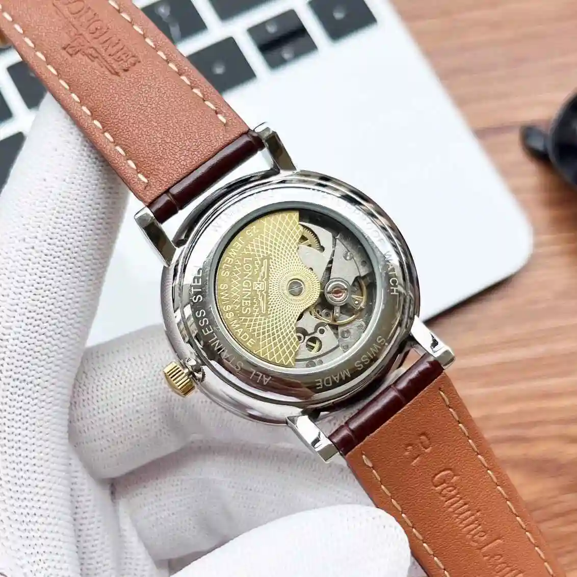 General Watches Longines Watch Men's Watch Paired with Original Fully Automatic Mechanical Movement Top Grade 316 Precision Steel Case with Mineral Super Strong Mirror Diameter 40mm KK04050 1 view 3