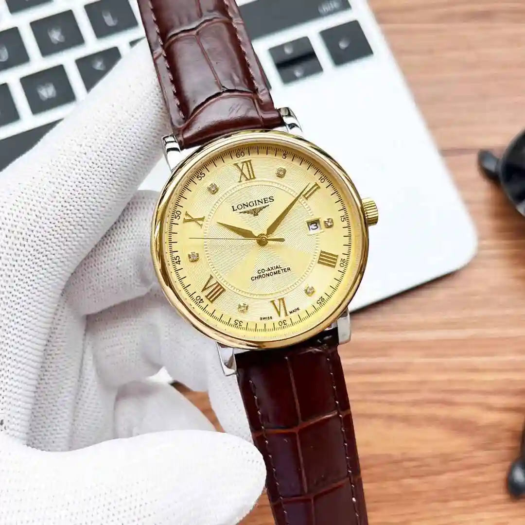General Watches Longines Watch Men's Watch Paired with Original Fully Automatic Mechanical Movement Top Grade 316 Precision Steel Case with Mineral Super Strong Mirror Diameter 40mm KK04050 1 view 5