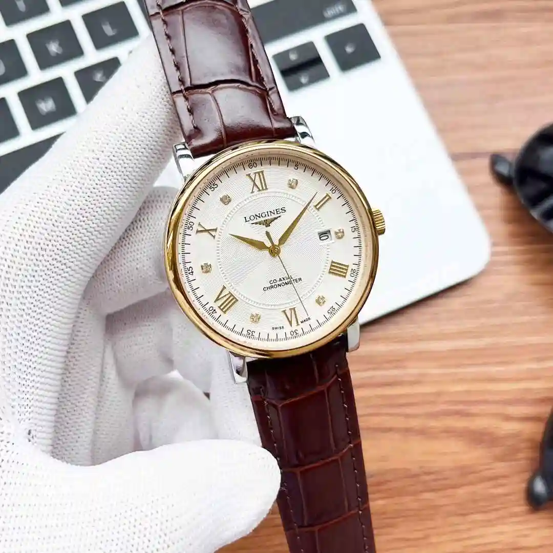 General Watches Longines Watch Men's Watch Paired with Original Fully Automatic Mechanical Movement Top Grade 316 Precision Steel Case with Mineral Super Strong Mirror Diameter 40mm KK04050 1 view 7