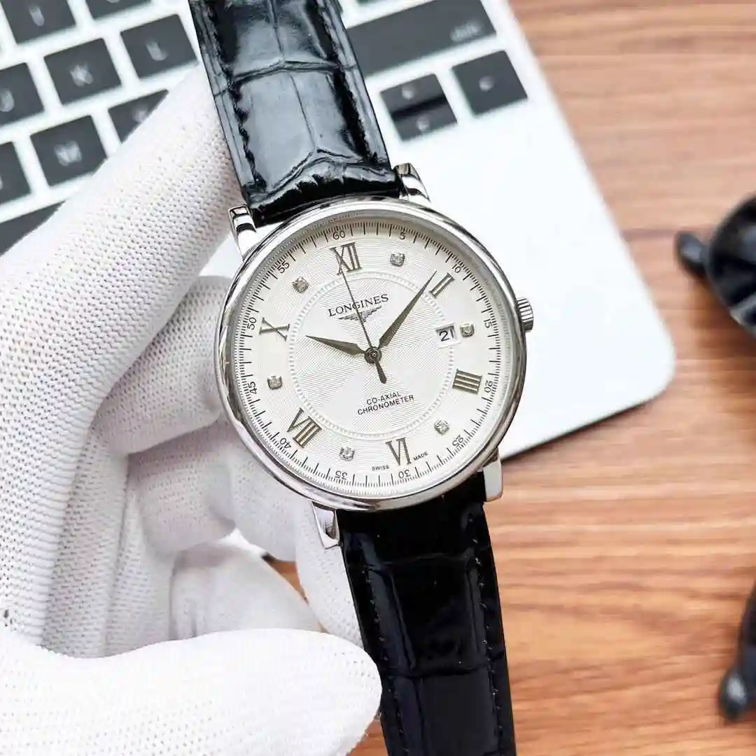 General Watches Longines Watch Men's Watch Paired with Original Fully Automatic Mechanical Movement Top Grade 316 Precision Steel Case with Mineral Super Strong Mirror Diameter 40mm KK04050 1 view 8
