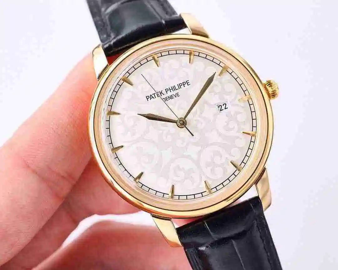 General Watches Patek Philippe Watch Men's Watch Paired with Original Fully Automatic Mechanical Movement Top Grade 316 Precision Steel Case Case with Mineral Super Strong Mirror Diameter 42mm kk011500 view 7