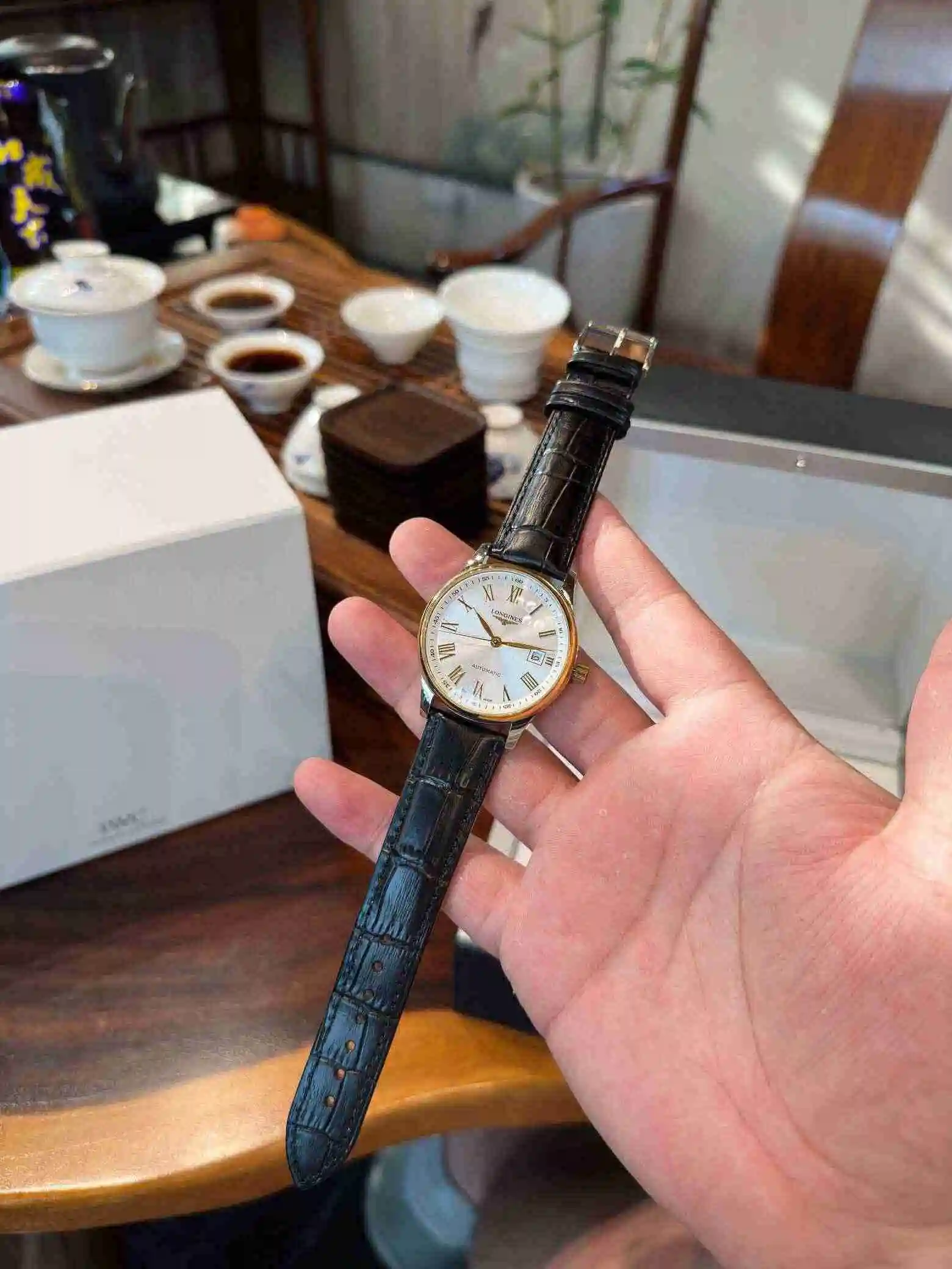 General Watches Longines Watch Men's Watch Paired with Original Fully Automatic Mechanical Movement Top Grade 316 Precision Steel Case with Mineral Super Strong Mirror Diameter 40mm KK03800 1 view 8