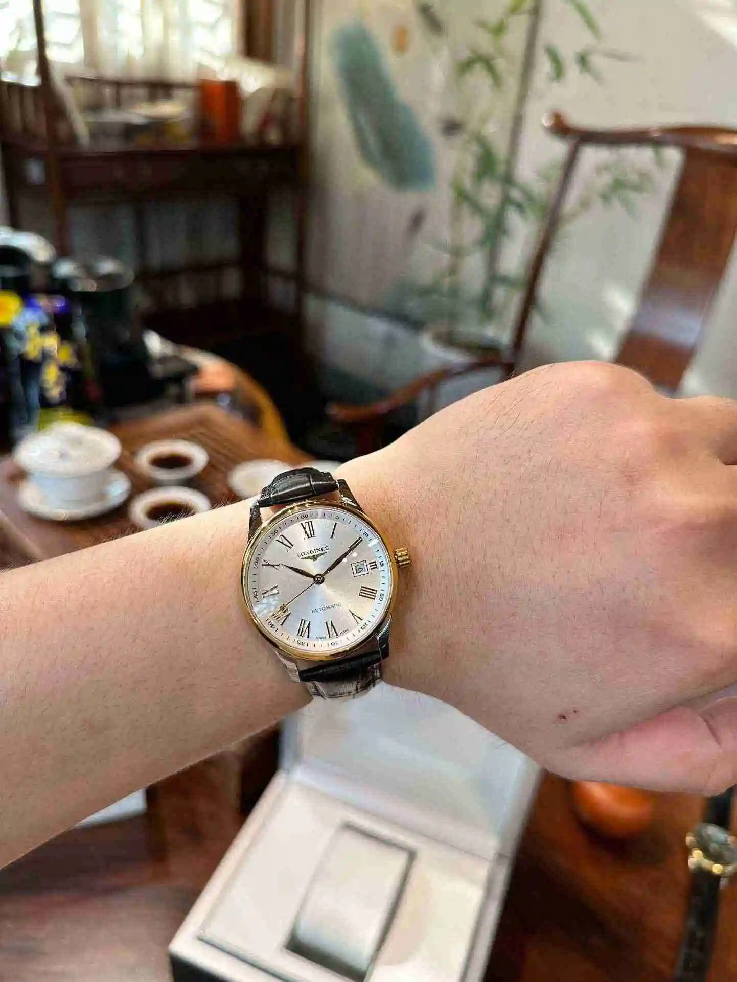 General Watches Longines Watch Men's Watch Paired with Original Fully Automatic Mechanical Movement Top Grade 316 Precision Steel Case with Mineral Super Strong Mirror Diameter 40mm KK03800 1 view 9