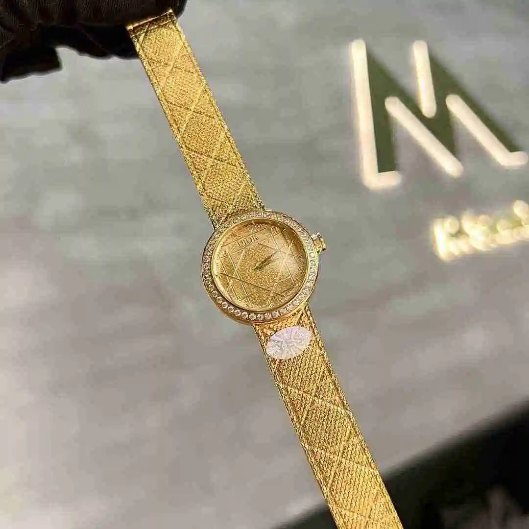 General Watches DIOR Dior Watch Women's Watch Paired with Original Fully Automatic Mechanical Movement Top Grade 316 Precision Steel Case with Mineral Super Strong Mirror Diameter 25mm KK02450 view 8