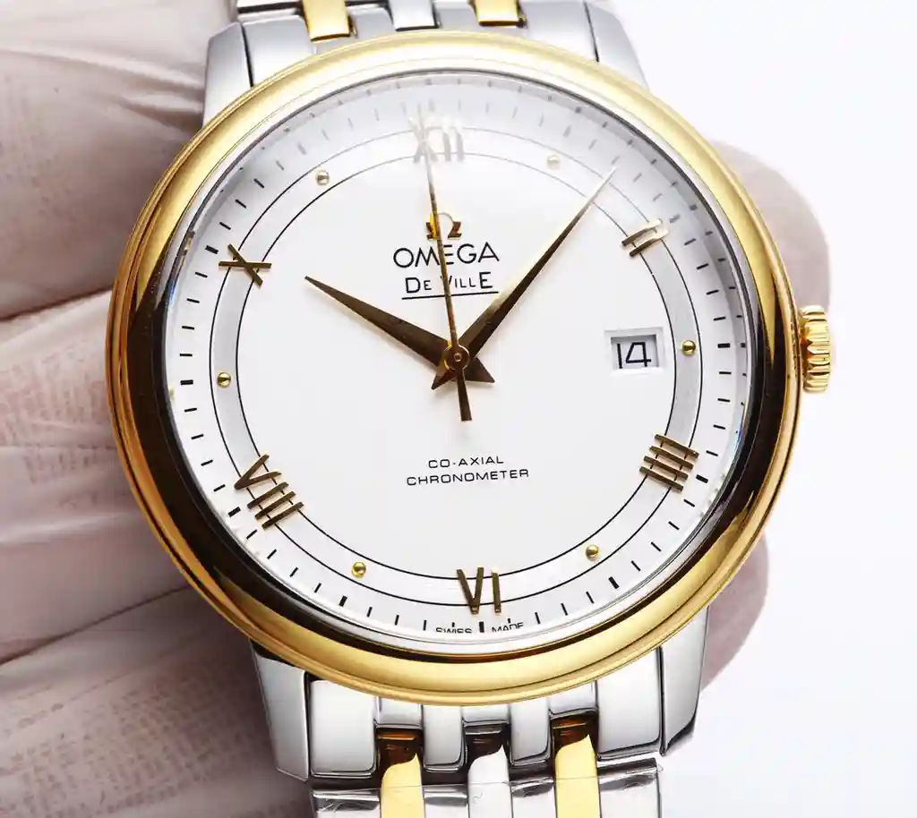 General Watches Omega Ou@mega watch men's watch with original fully automatic mechanical movement top 316 stainless steel case strap mineral super mirror diameter 40mm KK05350 view 9