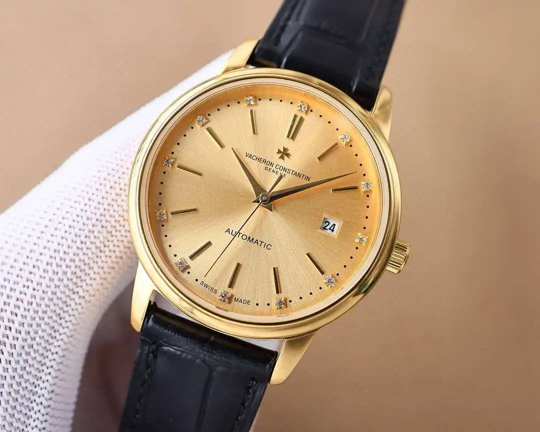 General Watches Watch, men's watch with original fully automatic mechanical movement, top-grade 316 stainless steel case and strap, mineral super mirror, diameter 40cm KK06850 2 view 9