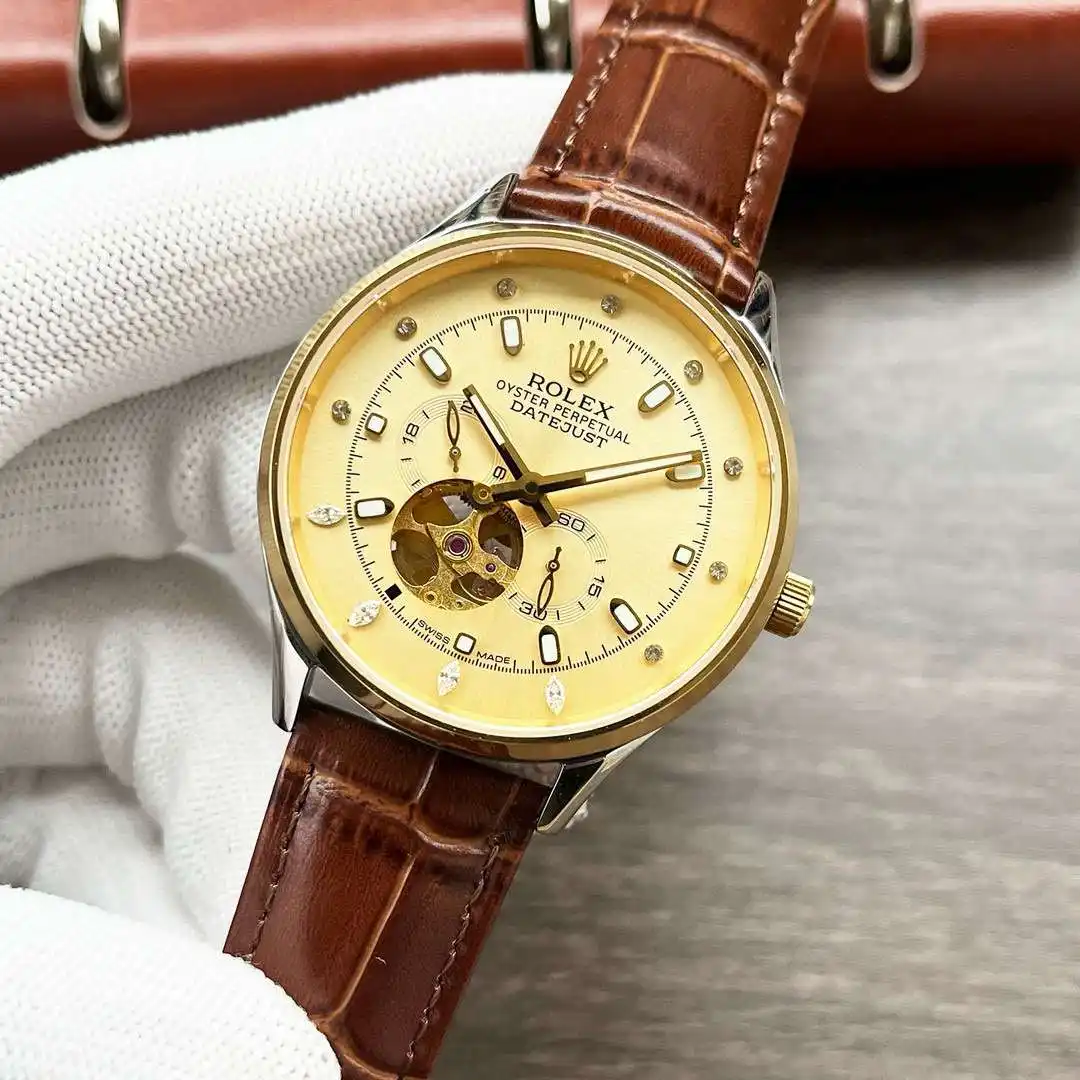 General Watches Watch Rolex men's watch with original fully automatic mechanical movement, top-grade 316 stainless steel case and strap, mineral super mirror, diameter 40mm KK04850 1 view 4