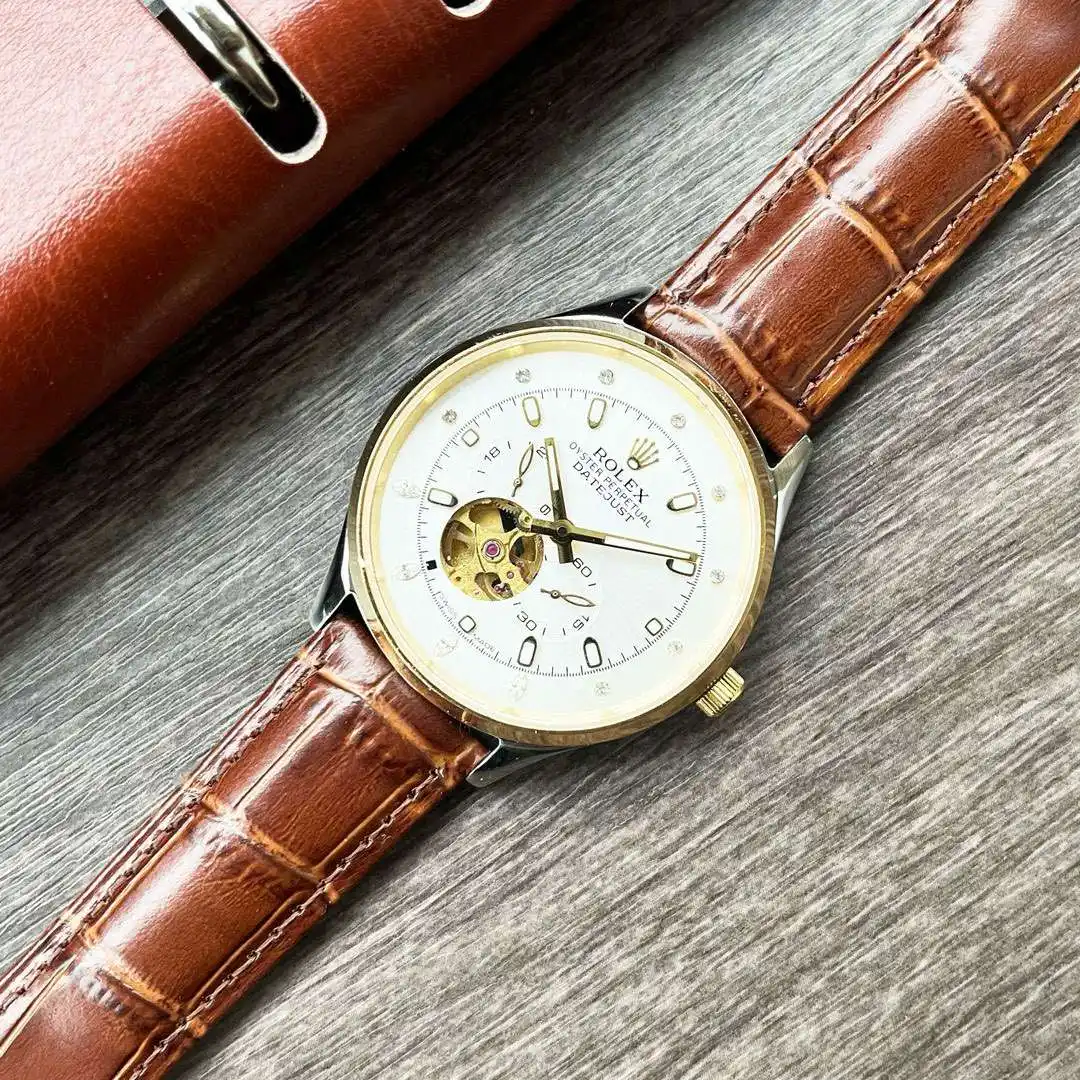 General Watches Watch Rolex men's watch with original fully automatic mechanical movement, top-grade 316 stainless steel case and strap, mineral super mirror, diameter 40mm KK04850 1 view 5