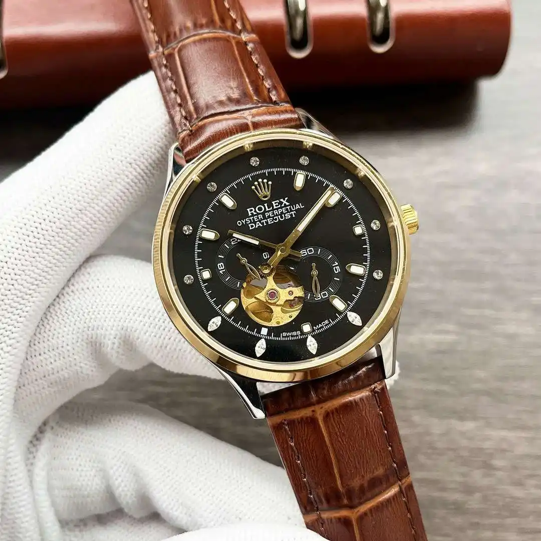 General Watches Watch Rolex men's watch with original fully automatic mechanical movement, top-grade 316 stainless steel case and strap, mineral super mirror, diameter 40mm KK04850 1 view 6